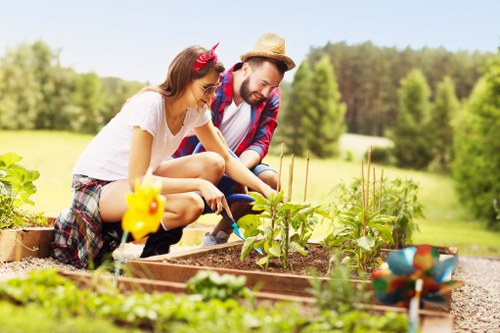 Healthy and vibrant garden in Downham